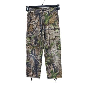 Ranger Boys 8 Cargo Realtree Camo Pants Hunting Camouflaged Adjustable Leg Waist